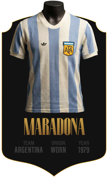 Card Camisa Maradona